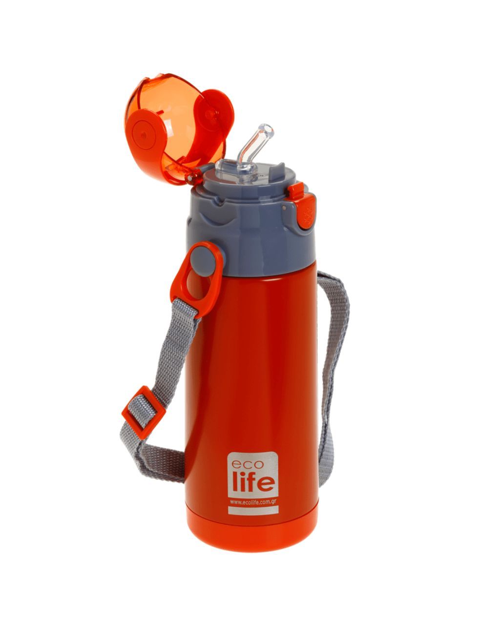 Ecolife ανοξείδωτο παγούρι kids thermos 400ml red 33-bo-2997 - Ecolife