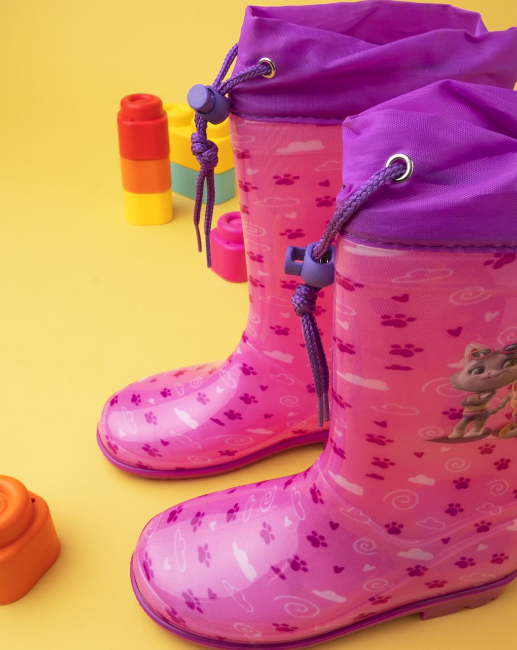 γαλότσες 44 γάτες για κορίτσι- big size - Prénatal