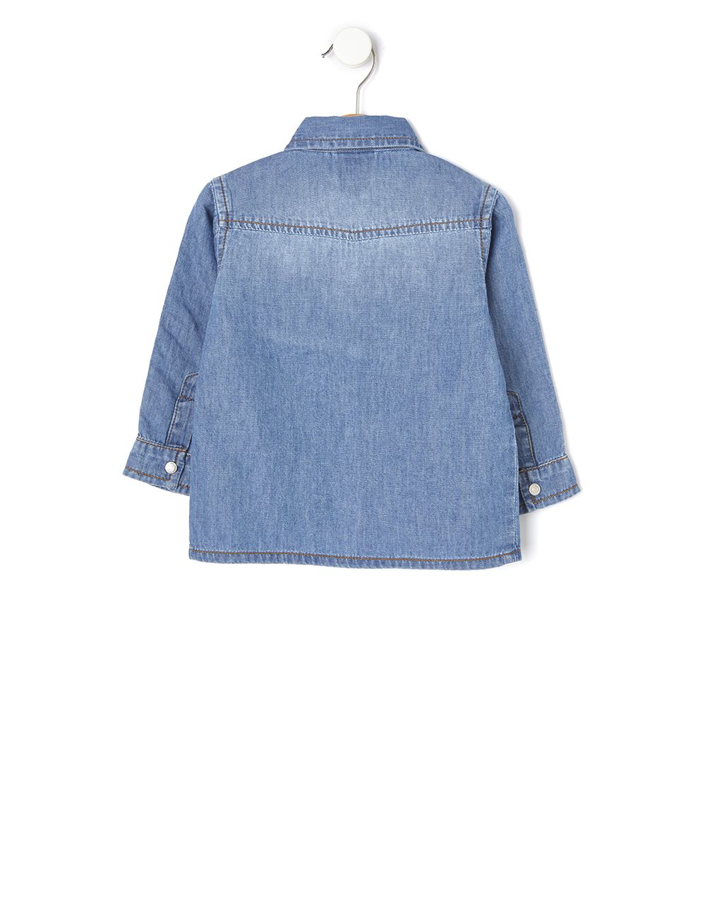 πουκάμισο τζιν με ένθετα για αγόρι - Prénatal