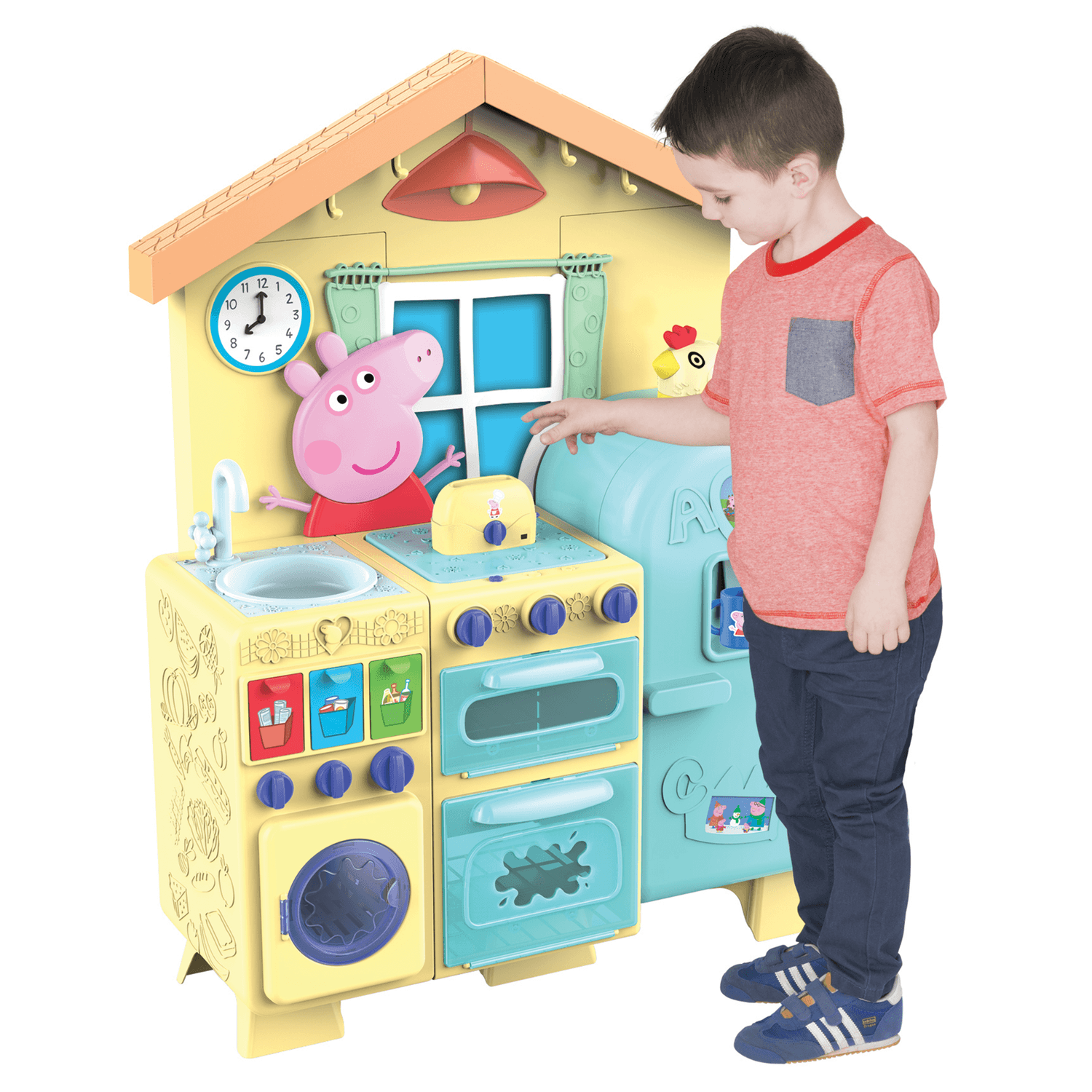 Peppa pig κουζίνα με πολλά αξεσουάρ και ήχους hdg1680948 - Peppa Pig