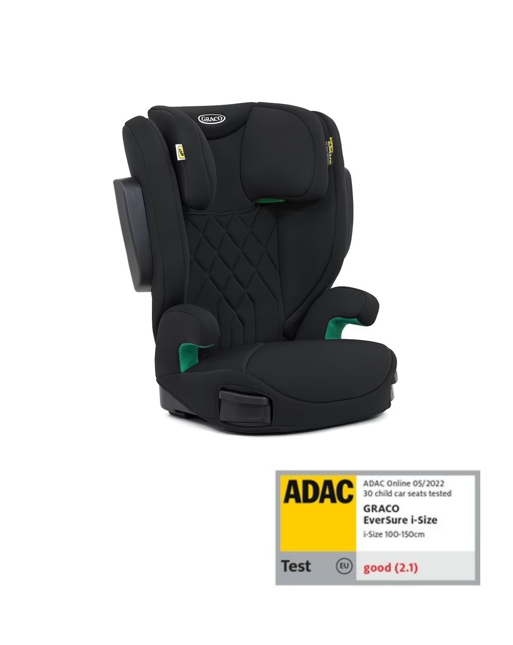 Graco κάθισμα αυτοκινήτου eversure i-size (100-150cm) black - Graco