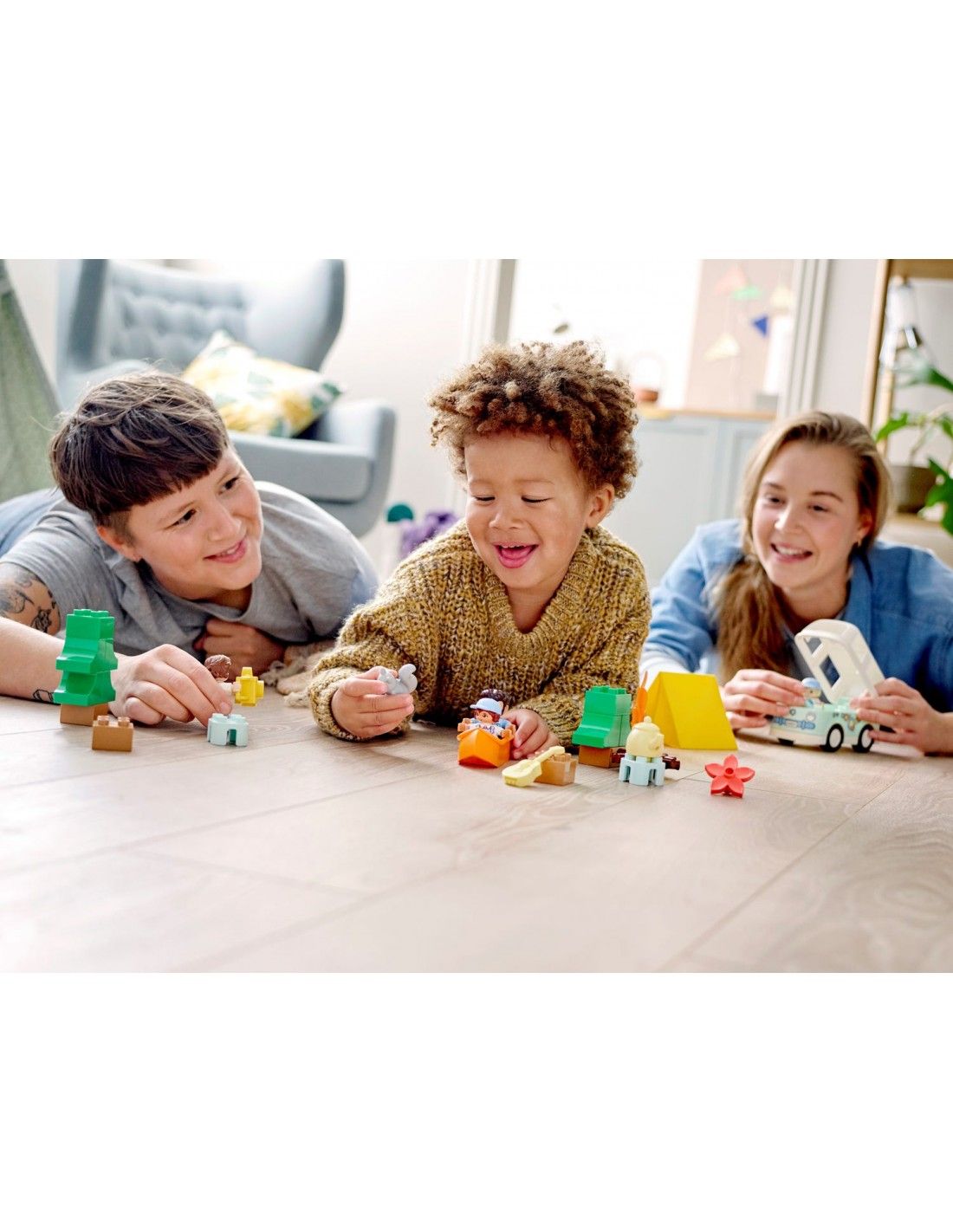 Lego duplo town οικογενειακή περιπέτεια με τροχόσπιτο  10946 - Lego, LEGO Duplo