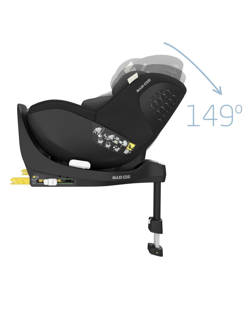Maxi-cosi κάθισμα αυτοκινήτου mica pro eco i-size (40-105cm) authentic black - Maxi-Cosi