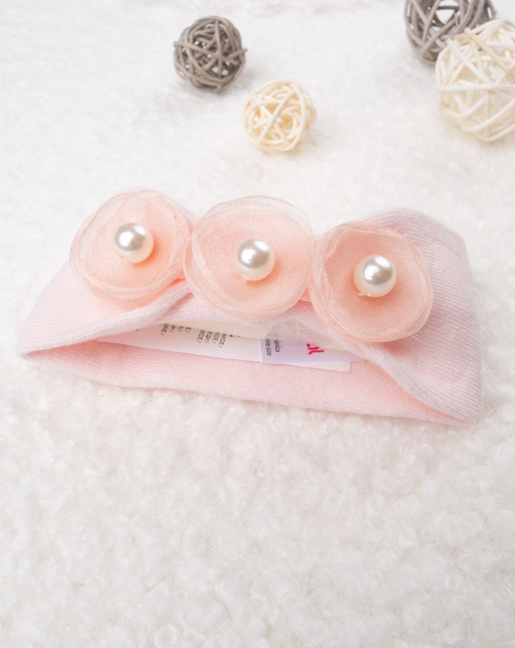 κορδέλα μαλλιών με πέρλες για κορίρτσι - Prénatal