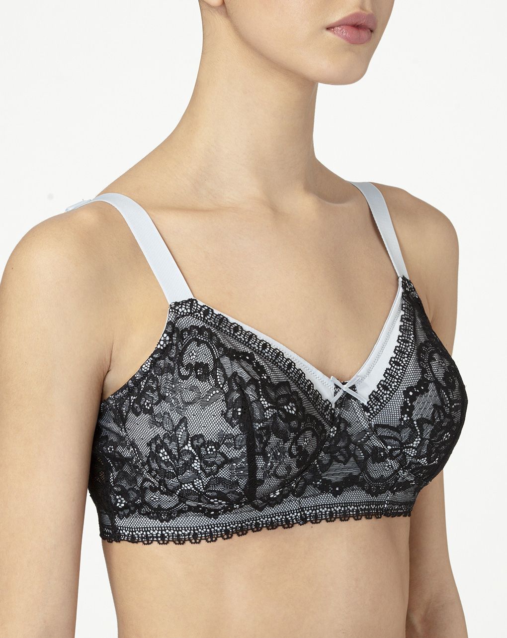 σουτιέν εγκυμοσύνης με ενίσχυση και δαντέλα - Prénatal