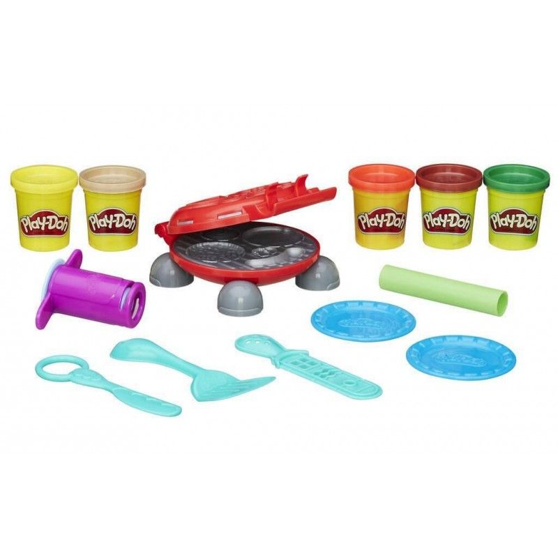 Play-doh σετ burger barbecue b5521 - Play-Doh