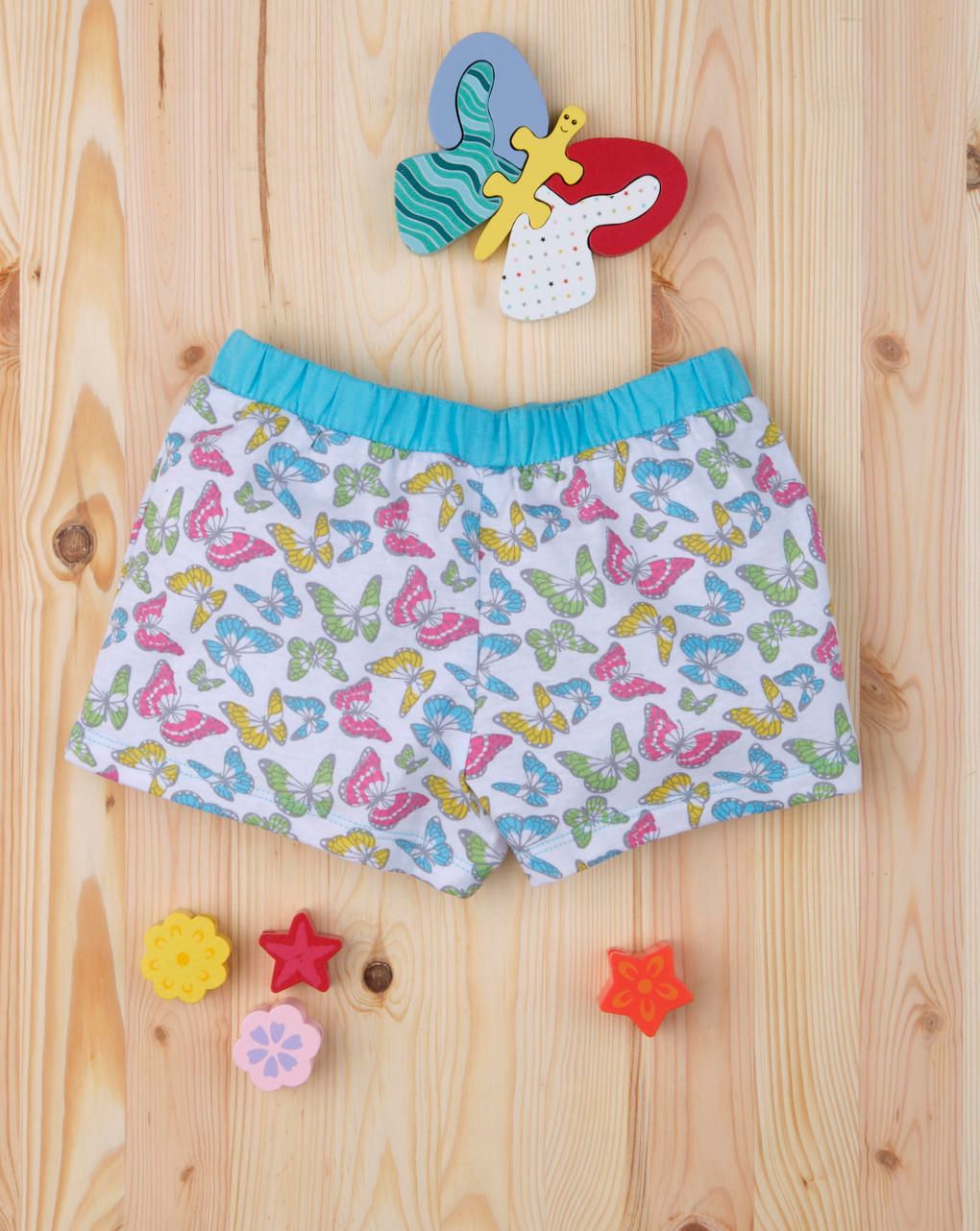 σορτσάκι jersey με στάμπα πεταλούδες για κορίτσι - Prénatal