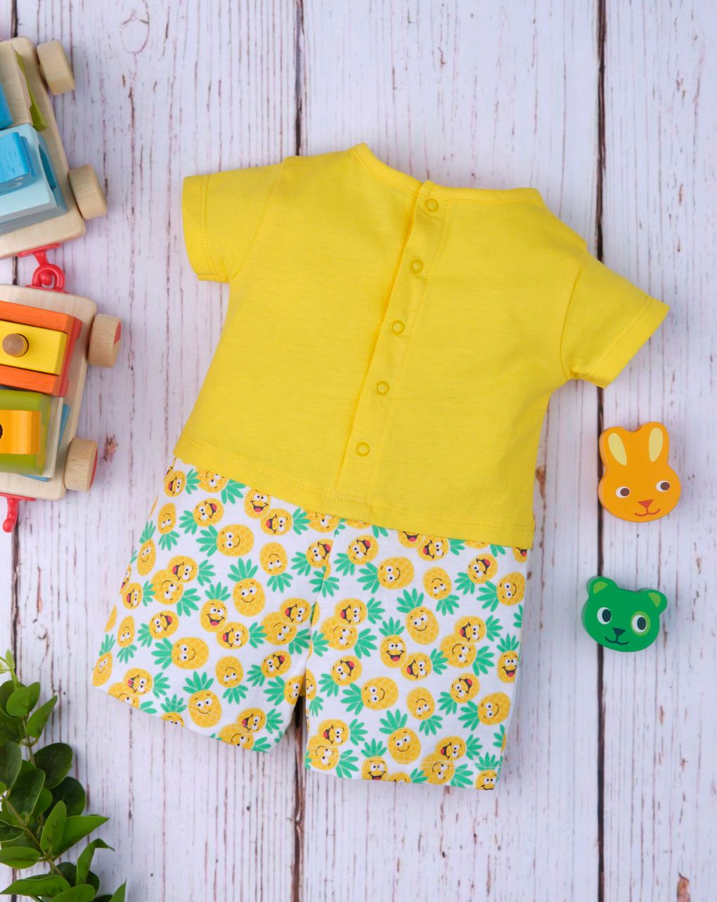 φορμάκι κοντό με ανανά για αγόρι - Prénatal