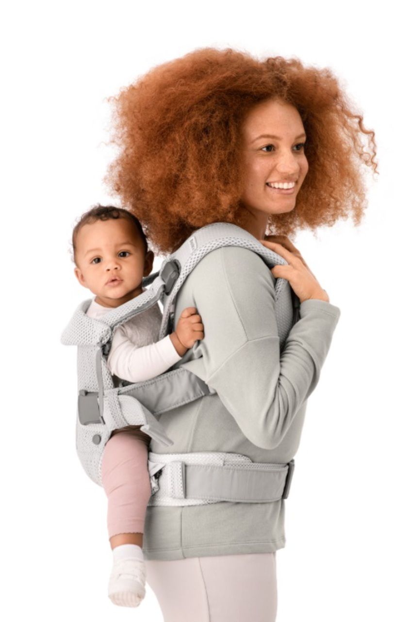 Babybjorn μάρσιπος one air 3d mesh, silver - Baby Bjorn