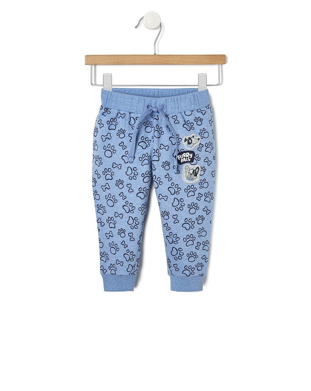 παντελόνι φούτερ μπλε για αγόρι 659304 - Prénatal