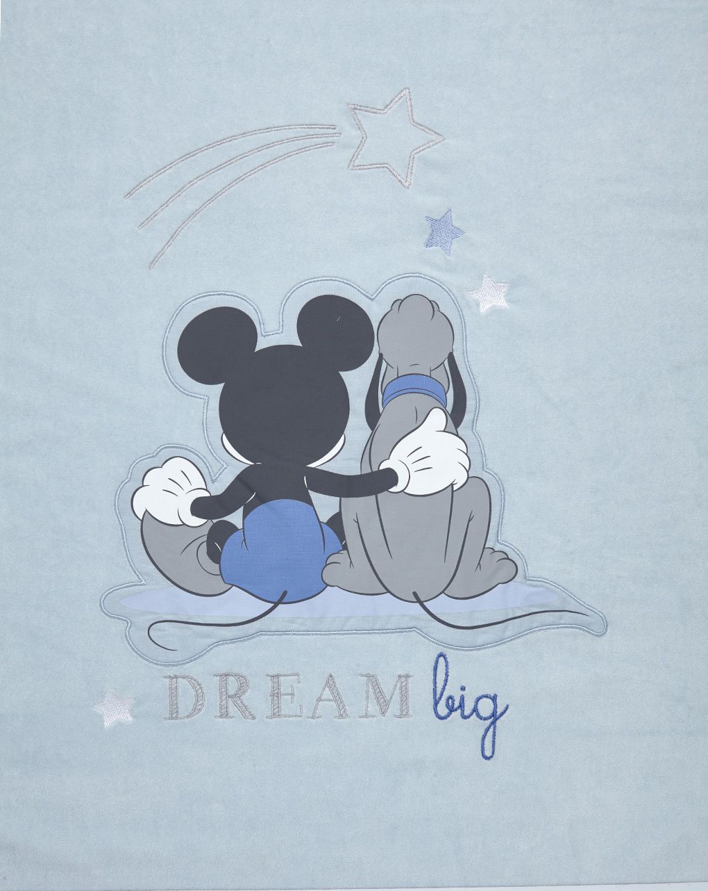 κουβέρτα βελούδινη mickey για λίκνο- πορτ μπε μπε για αγόρι - Prénatal