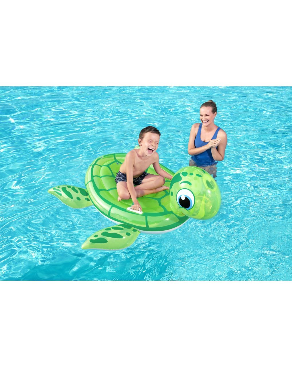 Bestway φουσκωτή χελώνα με χερούλια 140x140cm bst41041 - Bestway