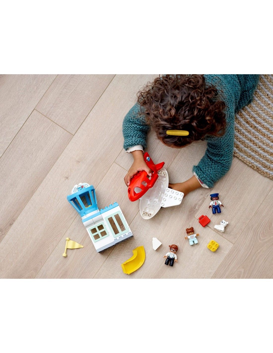 Lego duplo town αεροπλάνο & αεροδρόμιο  10961 - Lego, LEGO Duplo