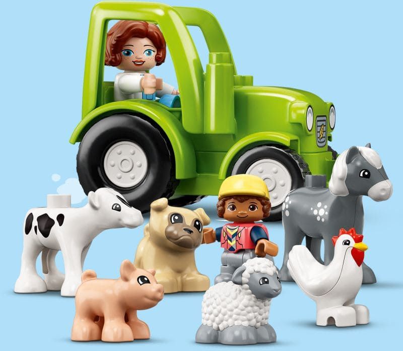 Lego duplo αχυρώνας,τρακτέρ και φροντίδα ζώων της φάρμας 10952 - LEGO, LEGO Duplo