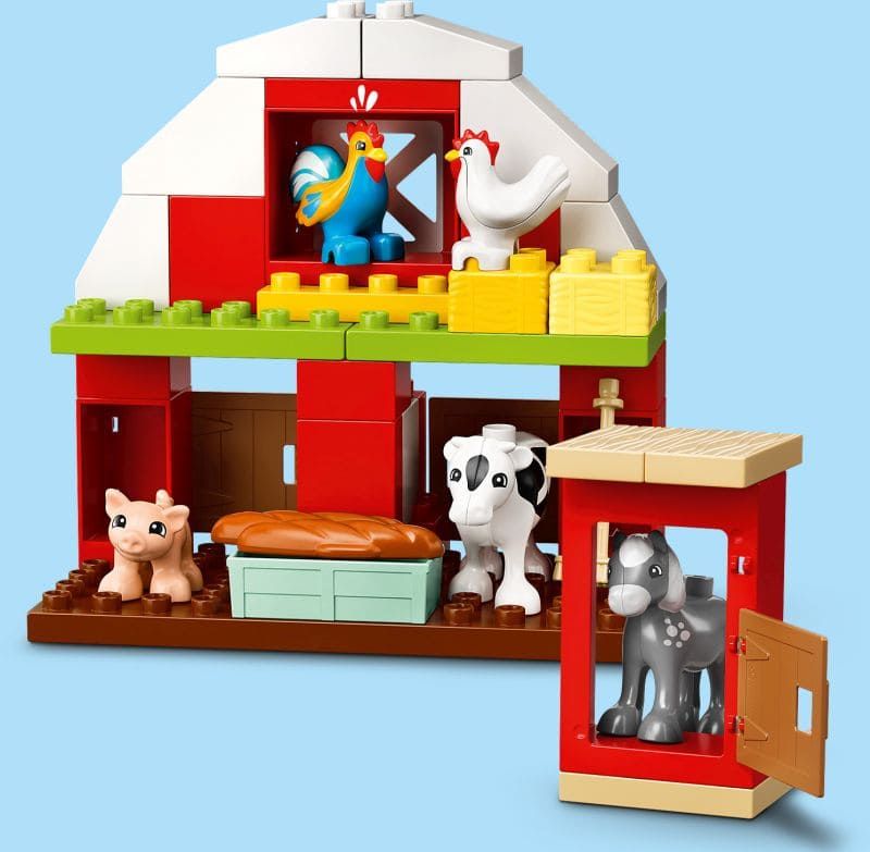 Lego duplo αχυρώνας,τρακτέρ και φροντίδα ζώων της φάρμας 10952 - LEGO, LEGO Duplo