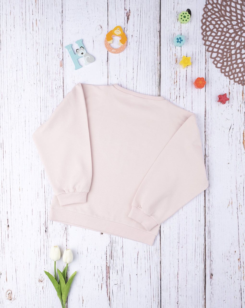 παιδική μπλούζα φούτερ με καρδούλα για κορίτσι - Prénatal
