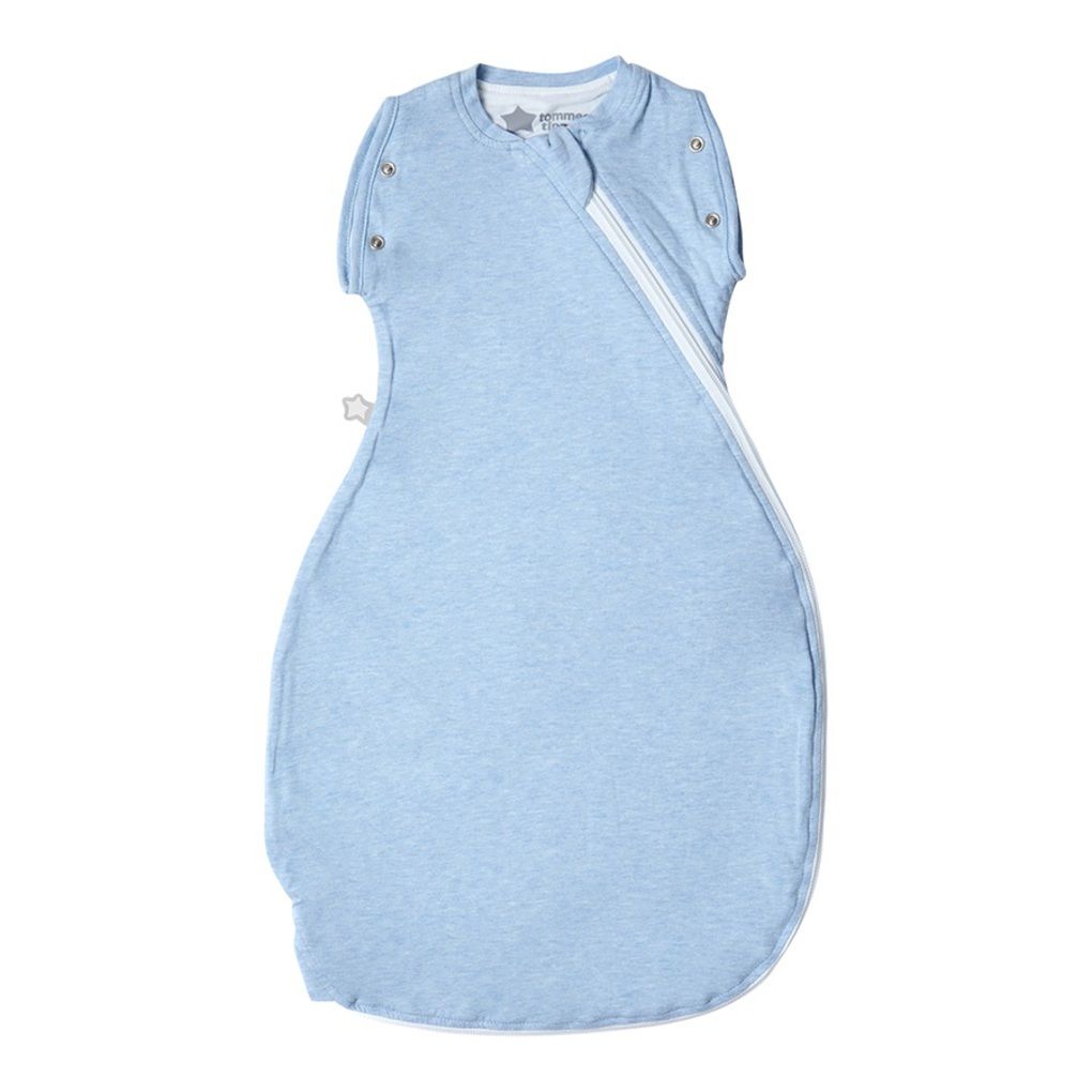 Gro snuggle υπνόσακος ανοιξιάτικος 1 tog (θερμοκρασίες 20-24°c) 0-4 μηνών blue marl - Prénatal