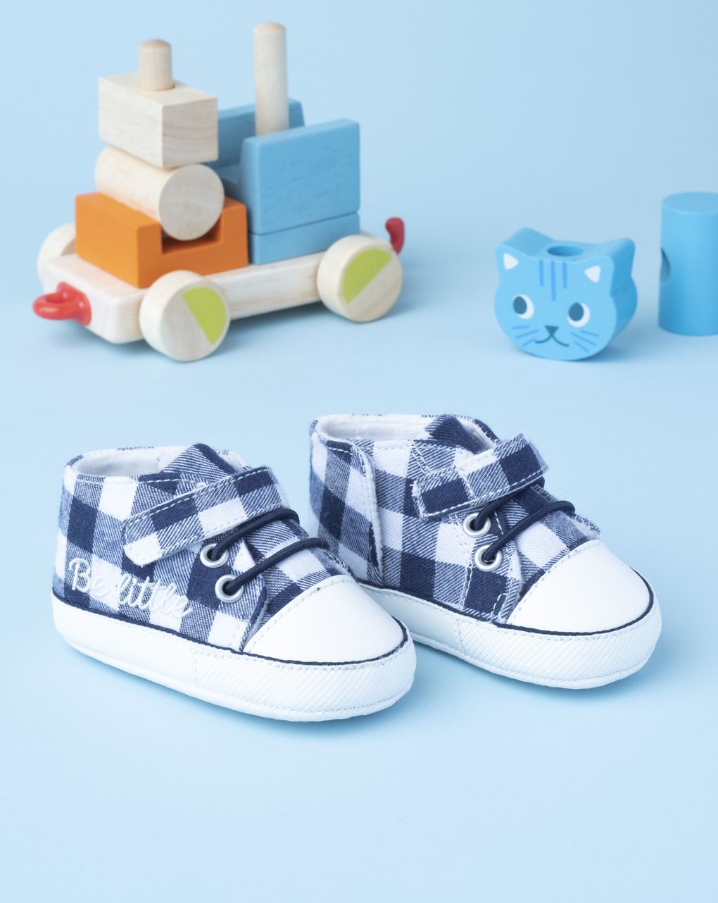 παπούτσια σενίλ για αγόρι - Prénatal
