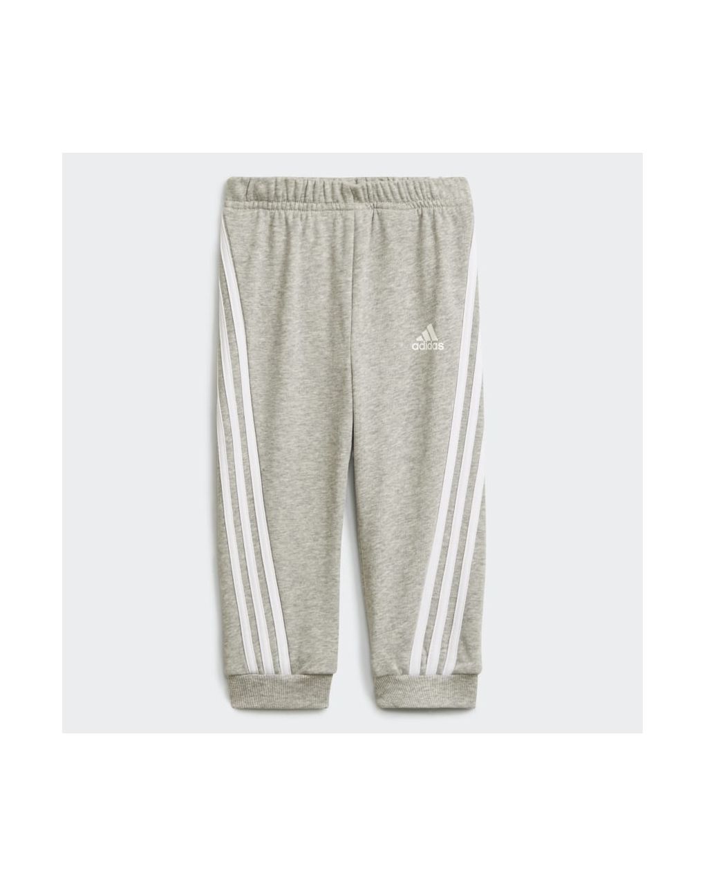 Adidas σετ φόρμας badge of sport full γκρι/ροζ για κορίτσι h28831 - Adidas