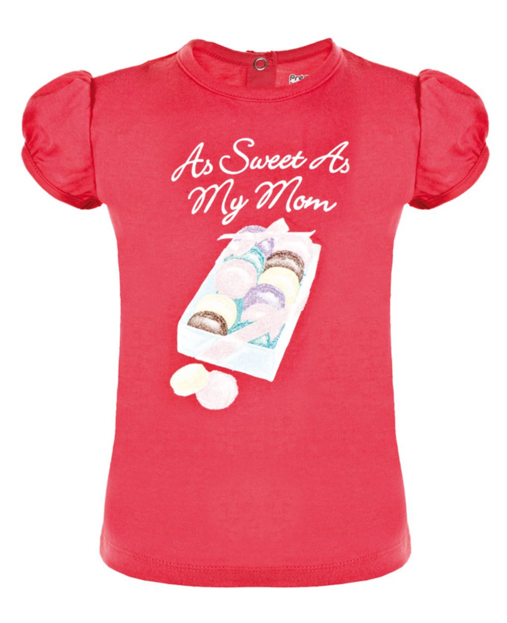 T-shirt magenta με μπισκότα για κορίτσι - Prénatal
