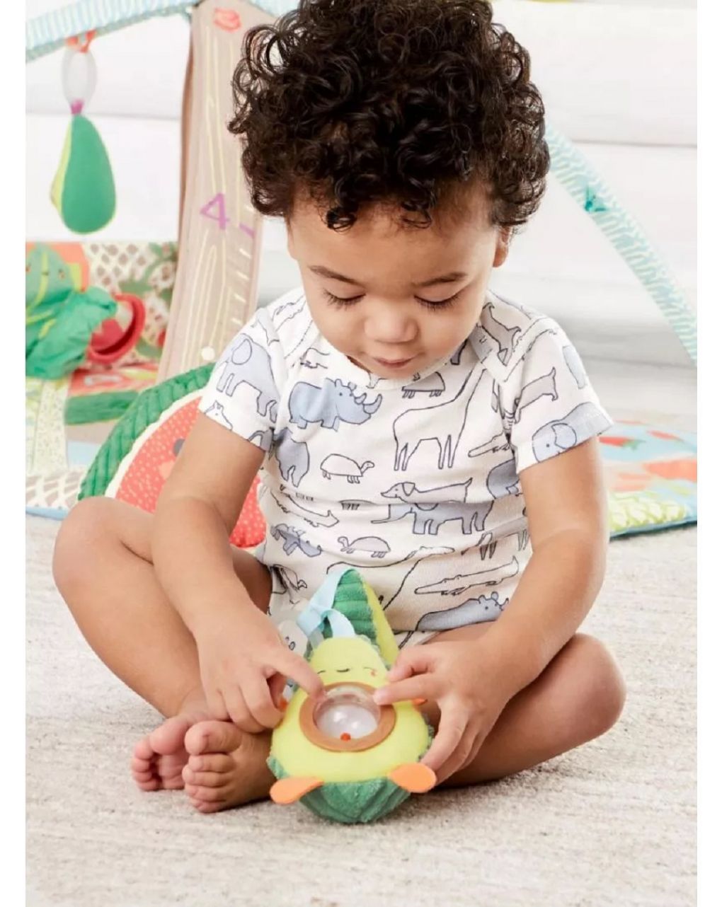 Skip hop παιχνίδι-κουδουνίστρα farmstand αβοκάντο - SKIP HOP