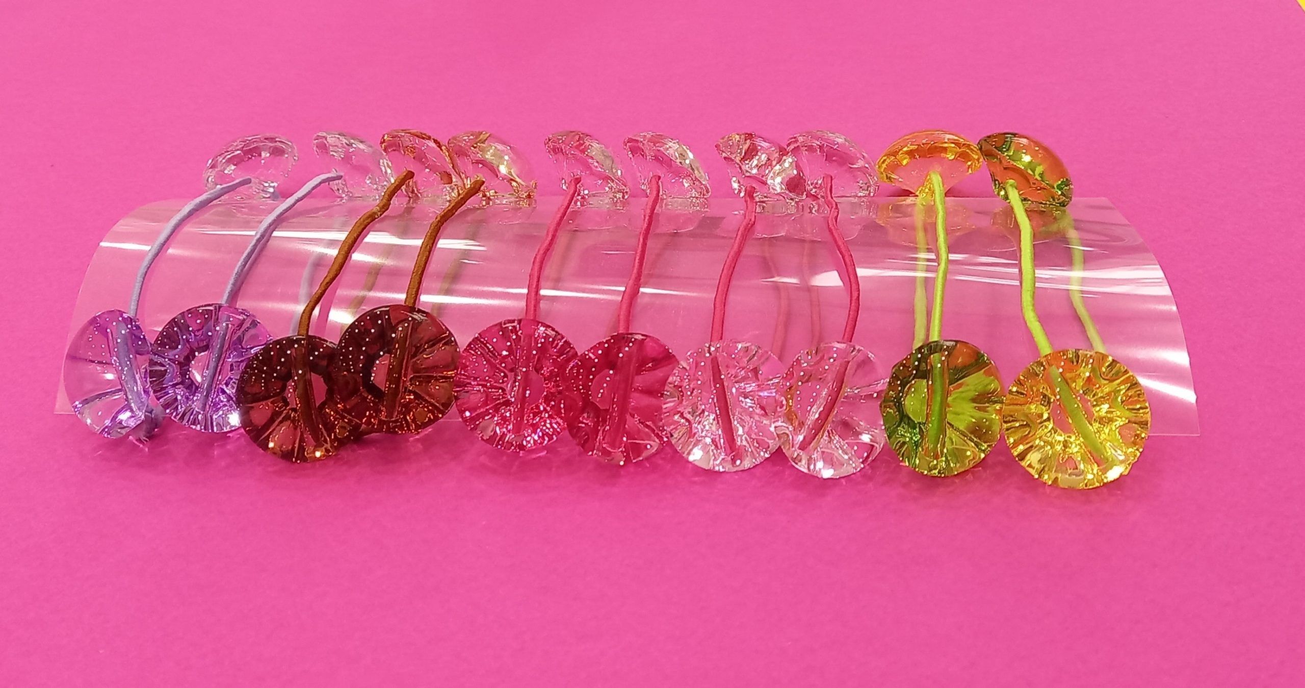 λαστιχάκι κύκλος για κορίτσι σετ των 2 - 5 σχέδια - G&P Accessories