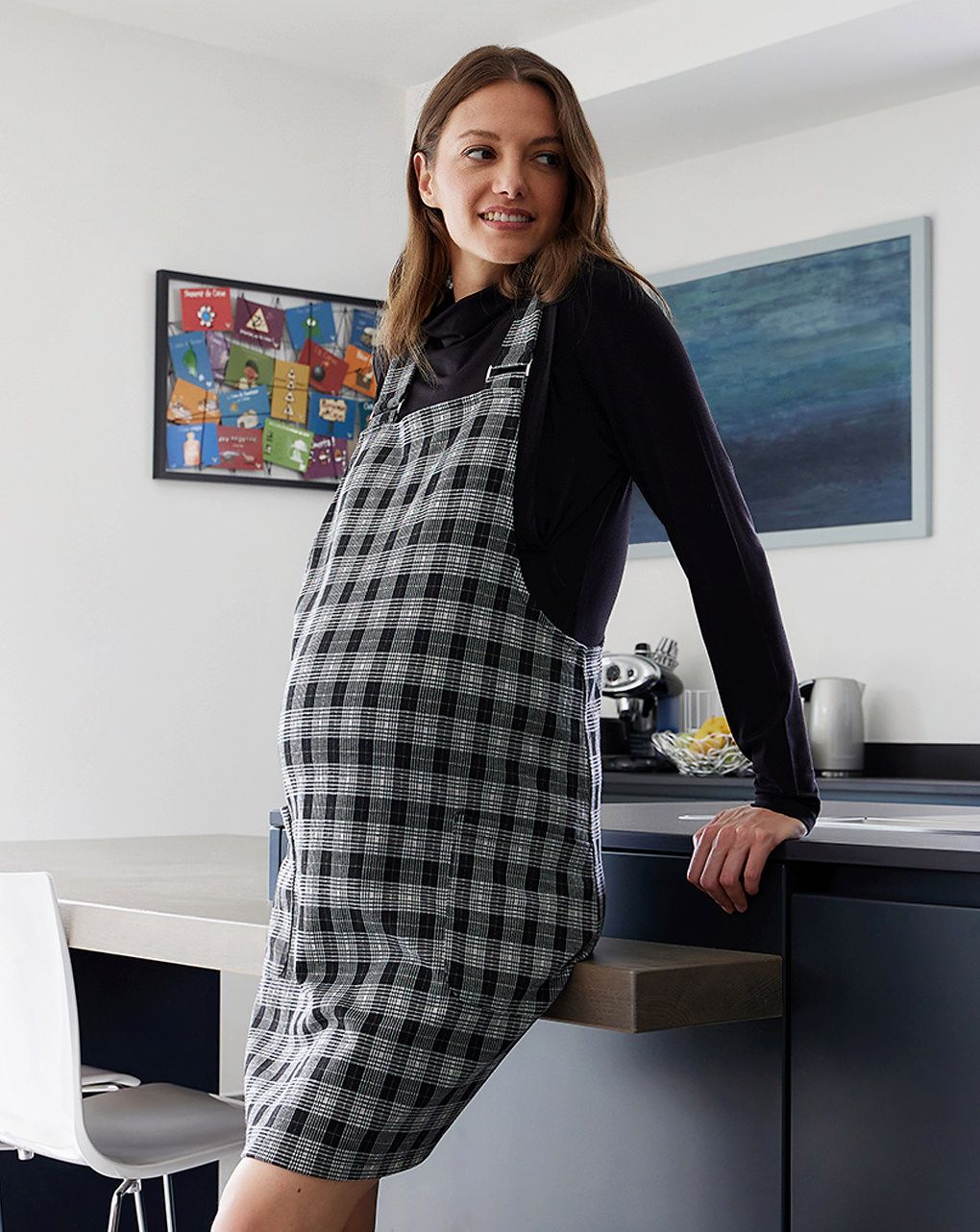 γυναικεία σαλοπέτα και μπλούζα θηλασμού - Prénatal