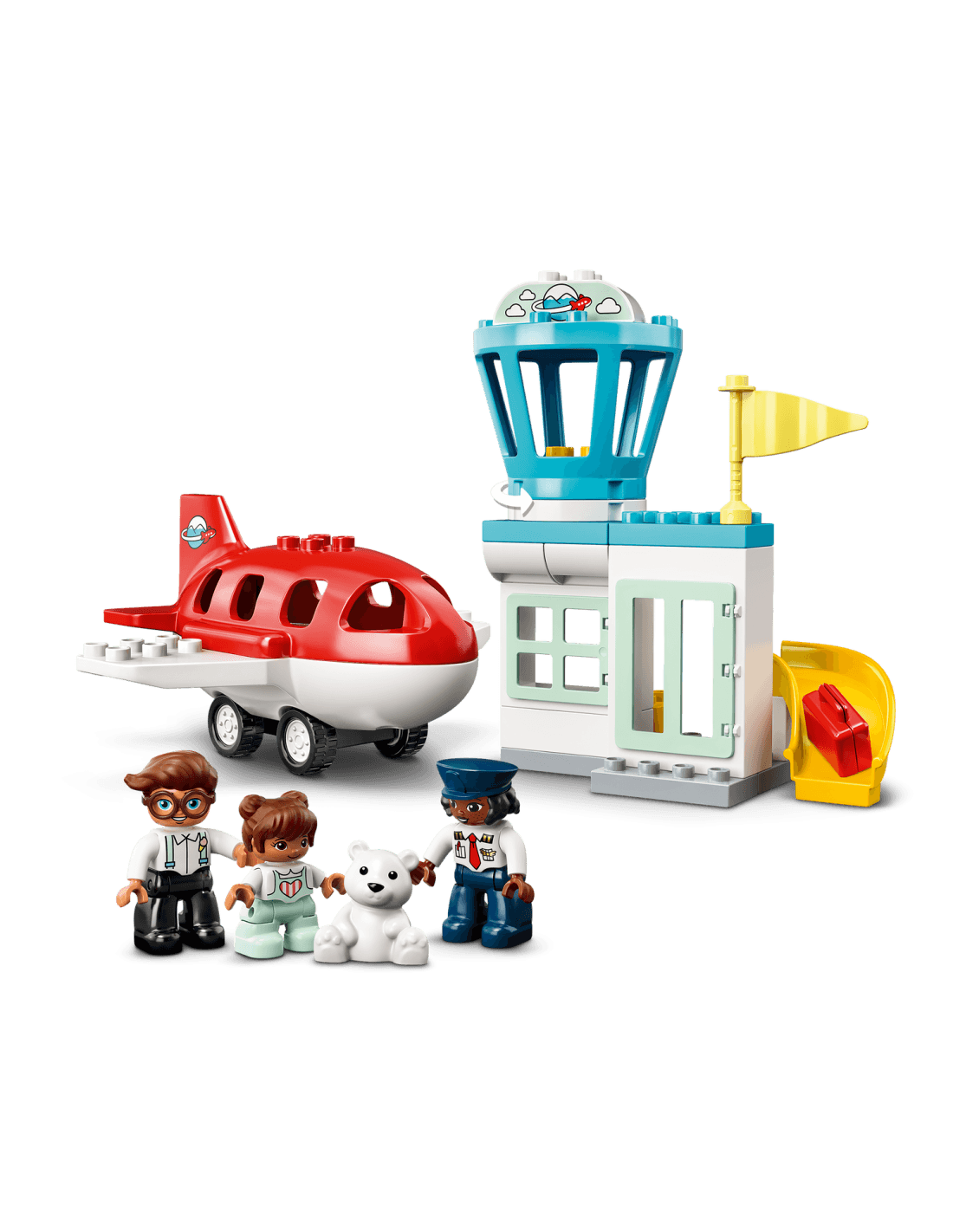 Lego duplo town αεροπλάνο & αεροδρόμιο  10961 - Lego, LEGO Duplo