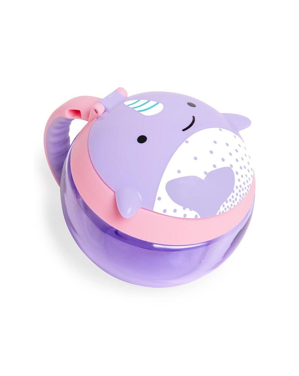 Skip hop zoo δοχείο για σνακ 222ml narwhal 29-2903007-30