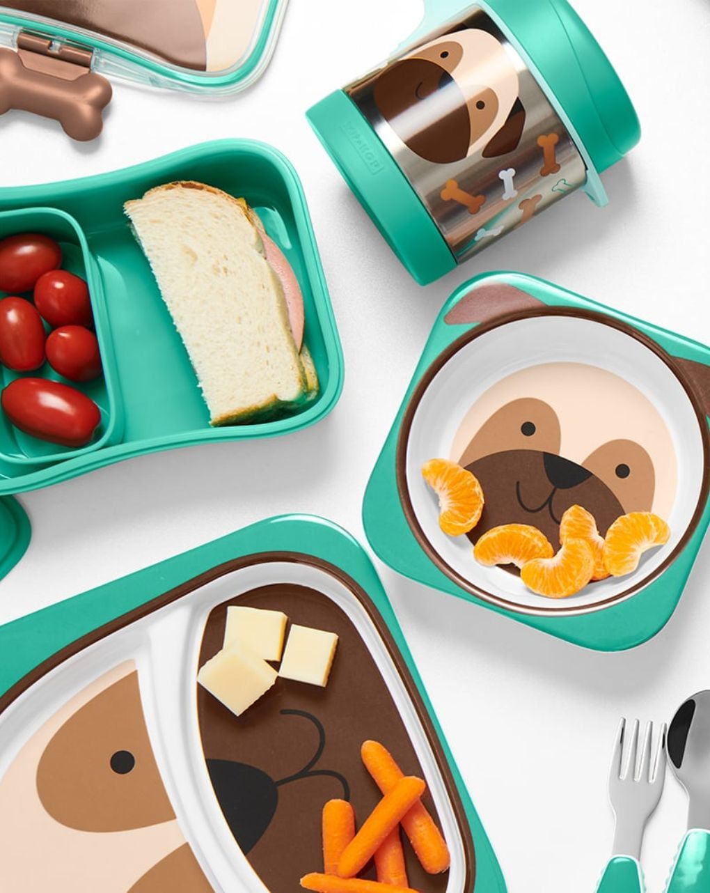 Skip hop zoo φαγητοδοχείο - θερμός 325ml pug 29-2903005-39 - SKIP HOP