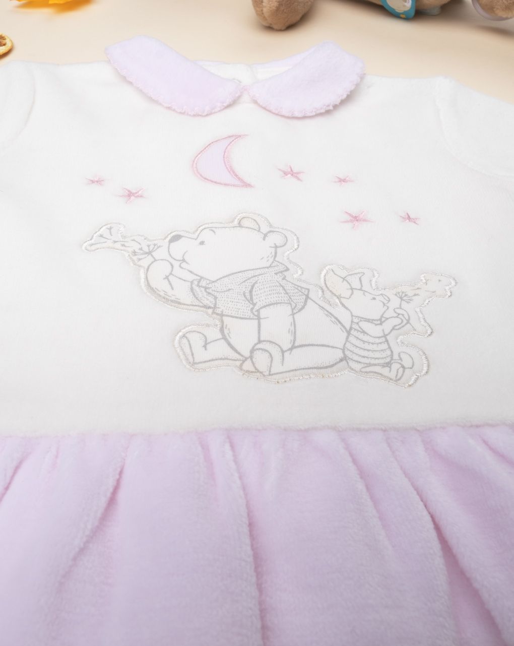 σετ μπλουζάκι και γκέτες σενίλ winnie the pooh για κορίτσι - Prénatal