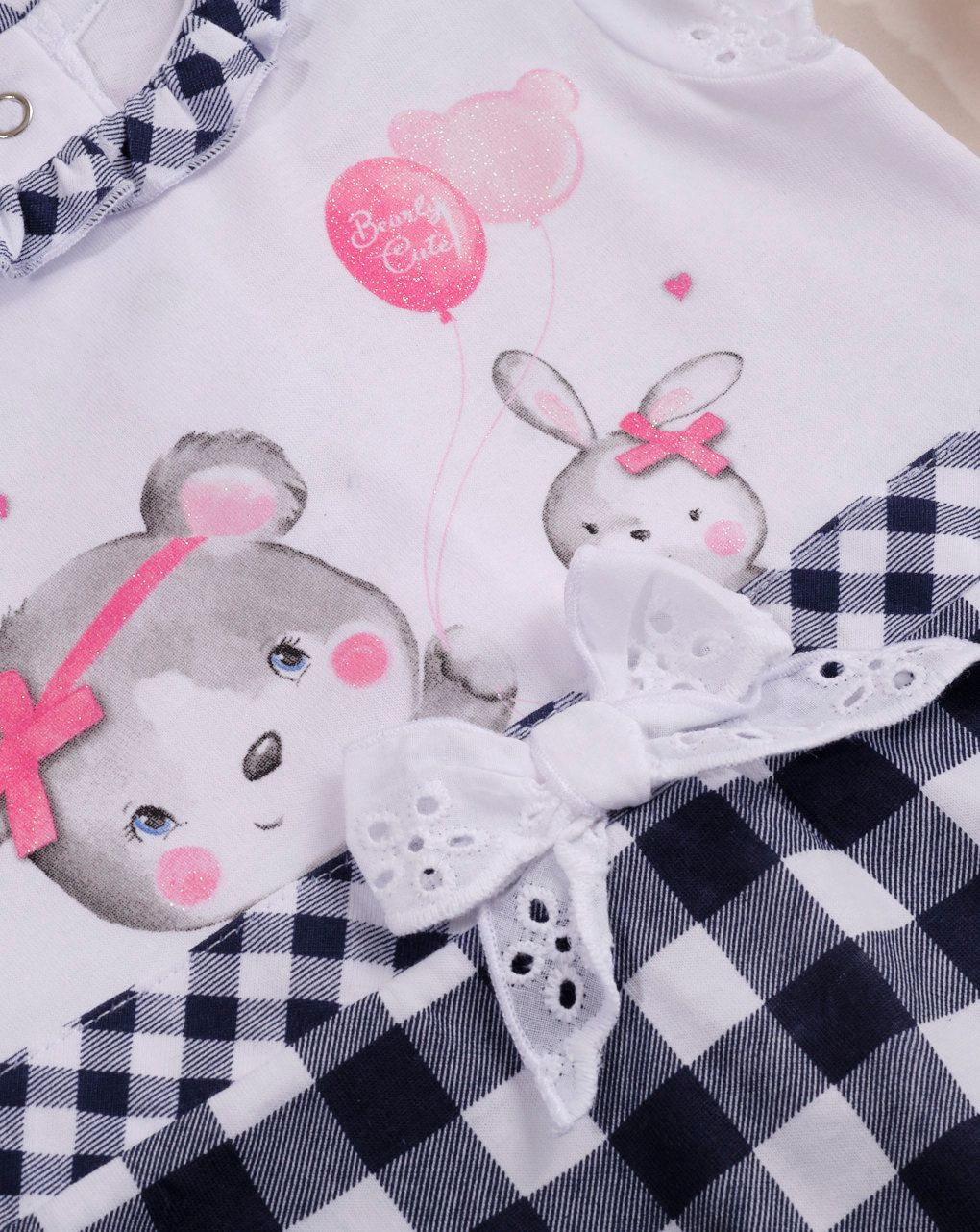 φορμάκι αμάνικο καρό για κορίτσι - Prénatal