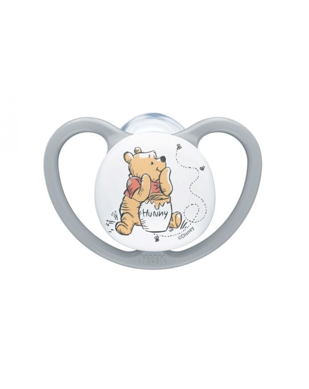 Nuk ορθοδοντική πιπίλα σιλικόνης  disney winnie the pooh space χωρίς κρίκο 6-18 μηνών 1 τεμ - Nuk