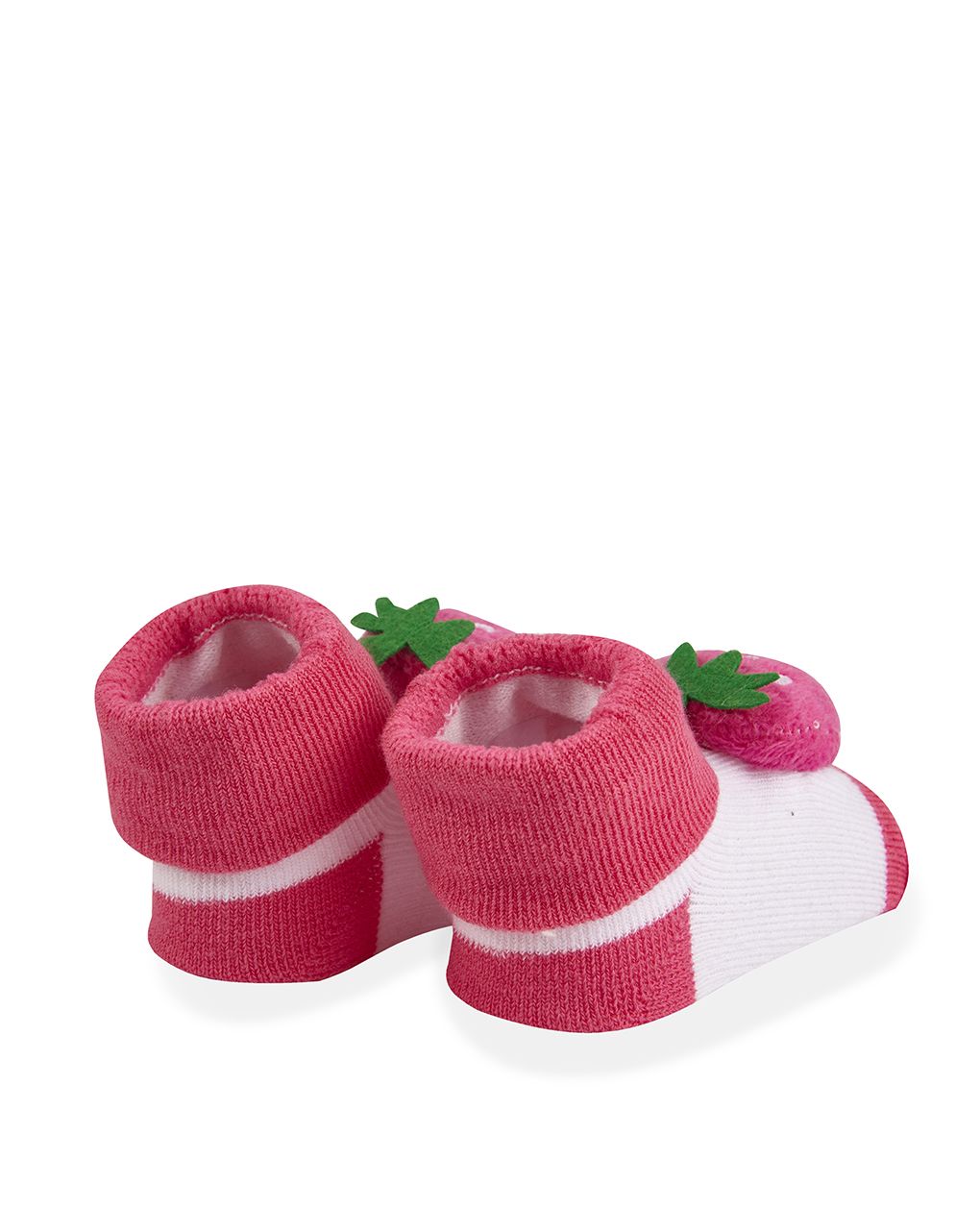 βρεφικές κάλτσες με φράουλα κουδουνίστρα για κορίτσι - Prénatal
