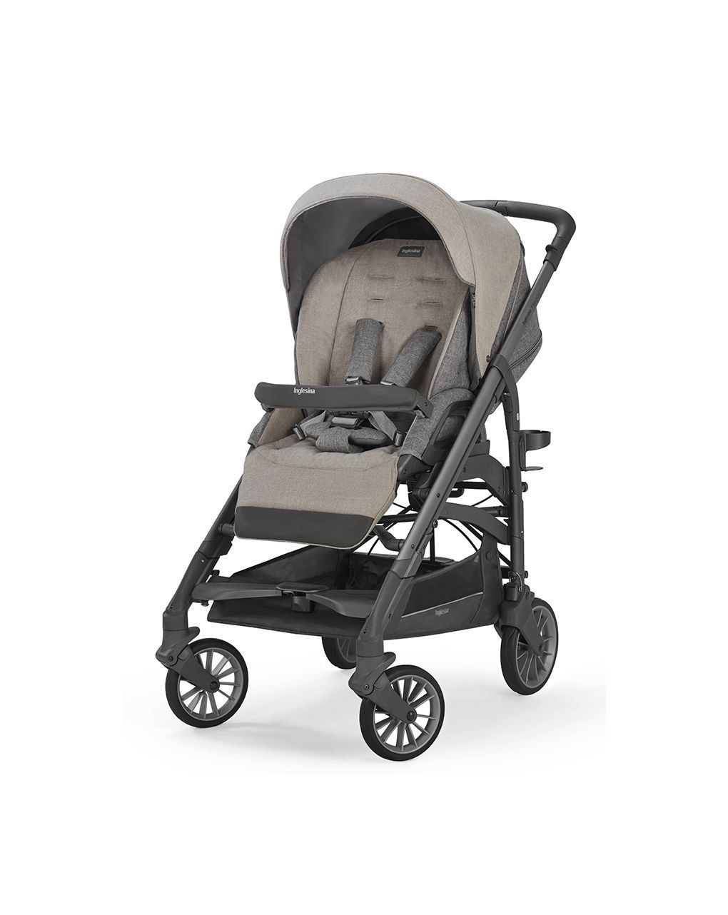 Inglesina σύστημα μετακίνησης trilogy quattro bermuda beige με σκελετό city titanium - Inglesina