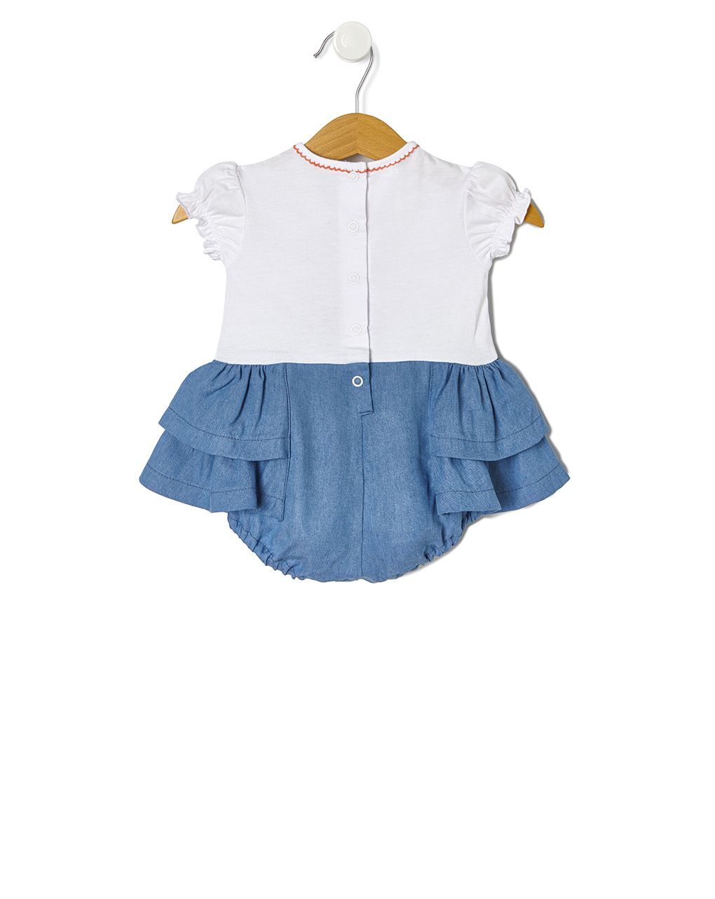 βρεφικό φορεματάκι δίχρωμο για κορίτσι - Prénatal