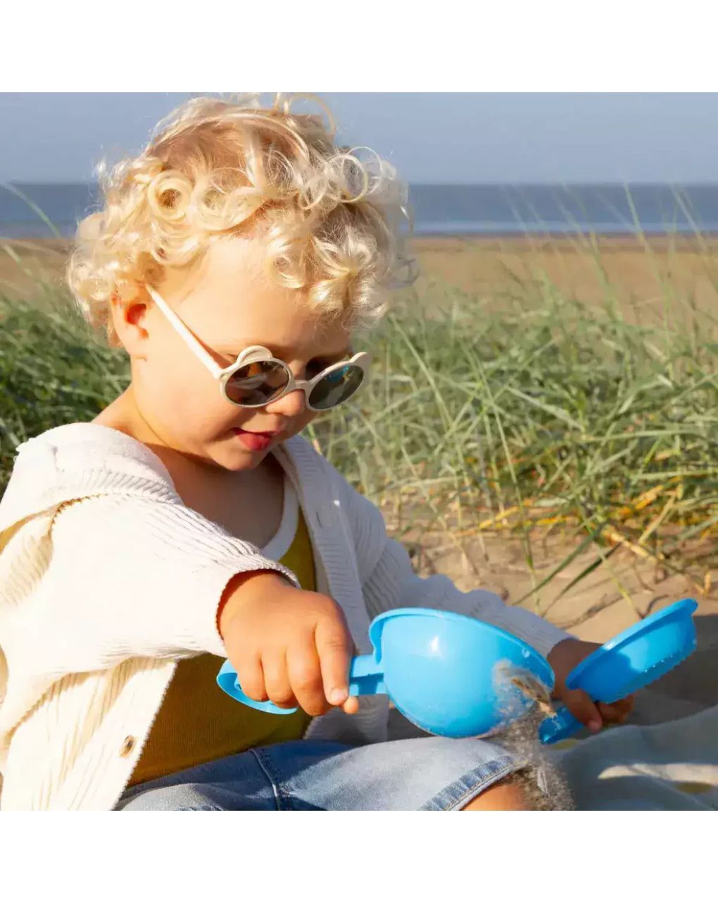 Kietla γυαλιά ηλίου ourson 0-1 ετών cream - kietla