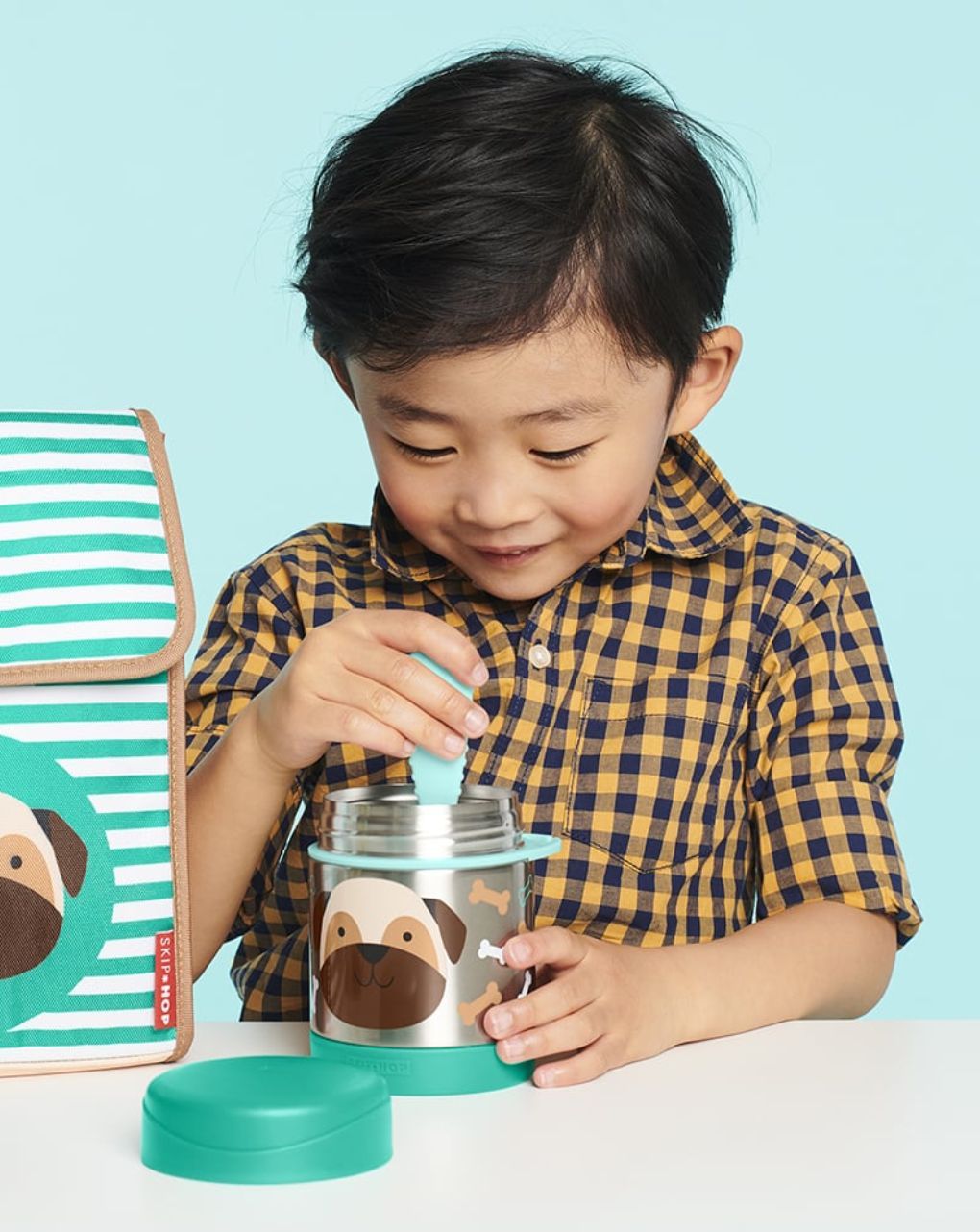 Skip hop zoo φαγητοδοχείο - θερμός 325ml pug 29-2903005-39 - SKIP HOP