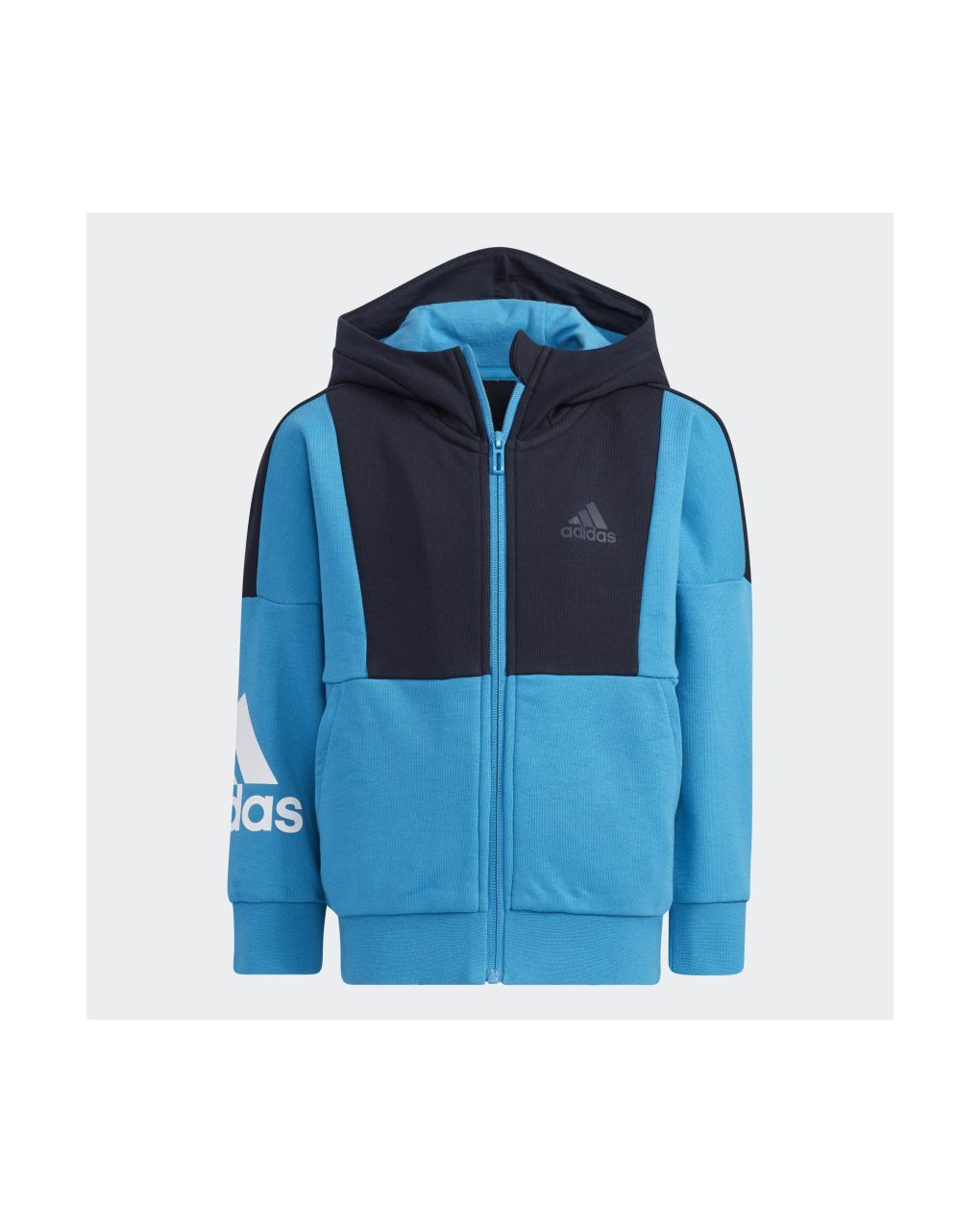 Adidas ζακέτα φόρμας aeroready badge of sport μπλε για αγόρι h40258 - Adidas