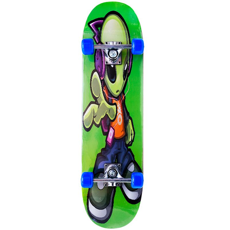 αθλοπαιδια skateboard στενό απλό νο2 76.2εκ. 12 σχέδια 001.4000 - ΑΘΛΟΠΑΙΔΙΑ