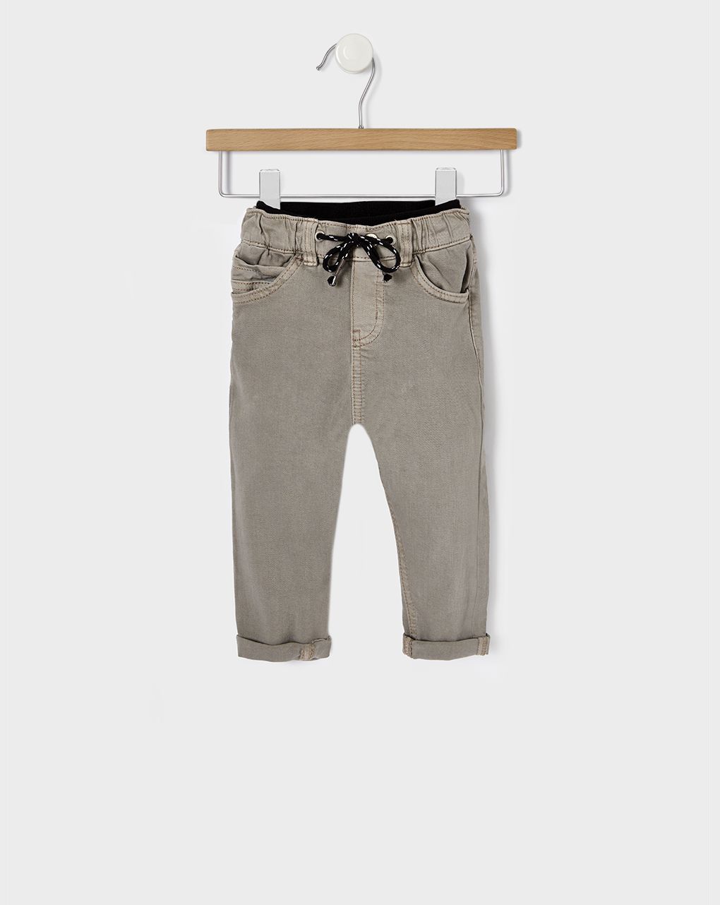 παντελόνι denim ελαστικό γκρι για αγόρι - Prénatal