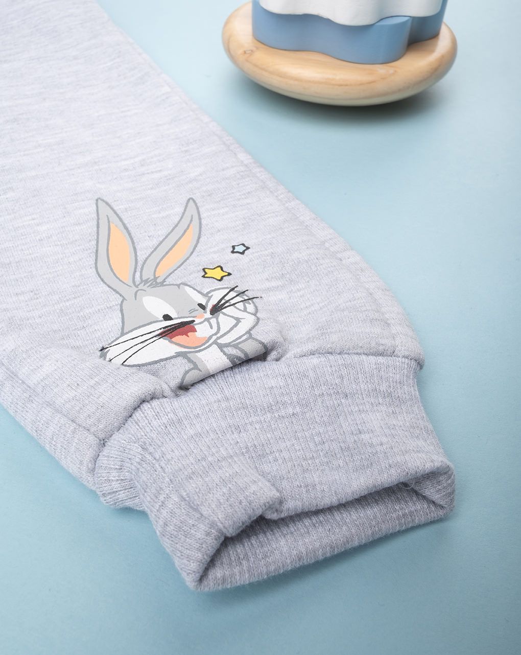 παντελόνι φόρμας γκρι με τα looney tunes για αγόρι - Prénatal