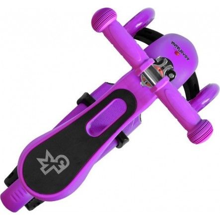 αθλοπαιδια  πατίνι 3τροχο με 3 σε 1, φούξια 002.61211/fu - ΑΘΛΟΠΑΙΔΙΑ