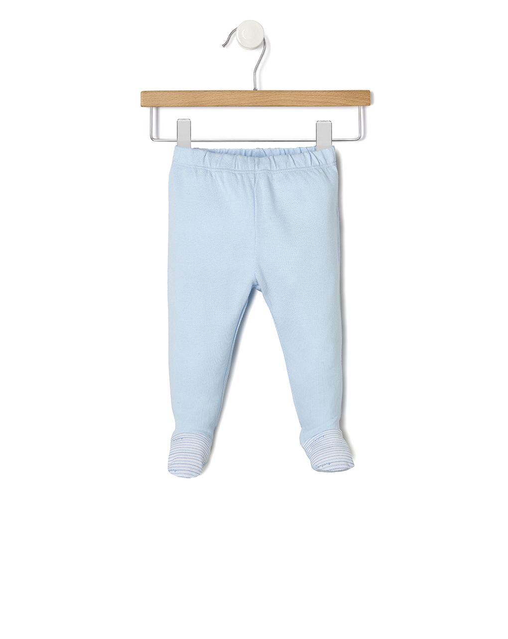 σετ μπλούζα παντελόνι - γκέτα πικέ γαλάζιο με δεινόσαυρο για αγόρι - Prénatal