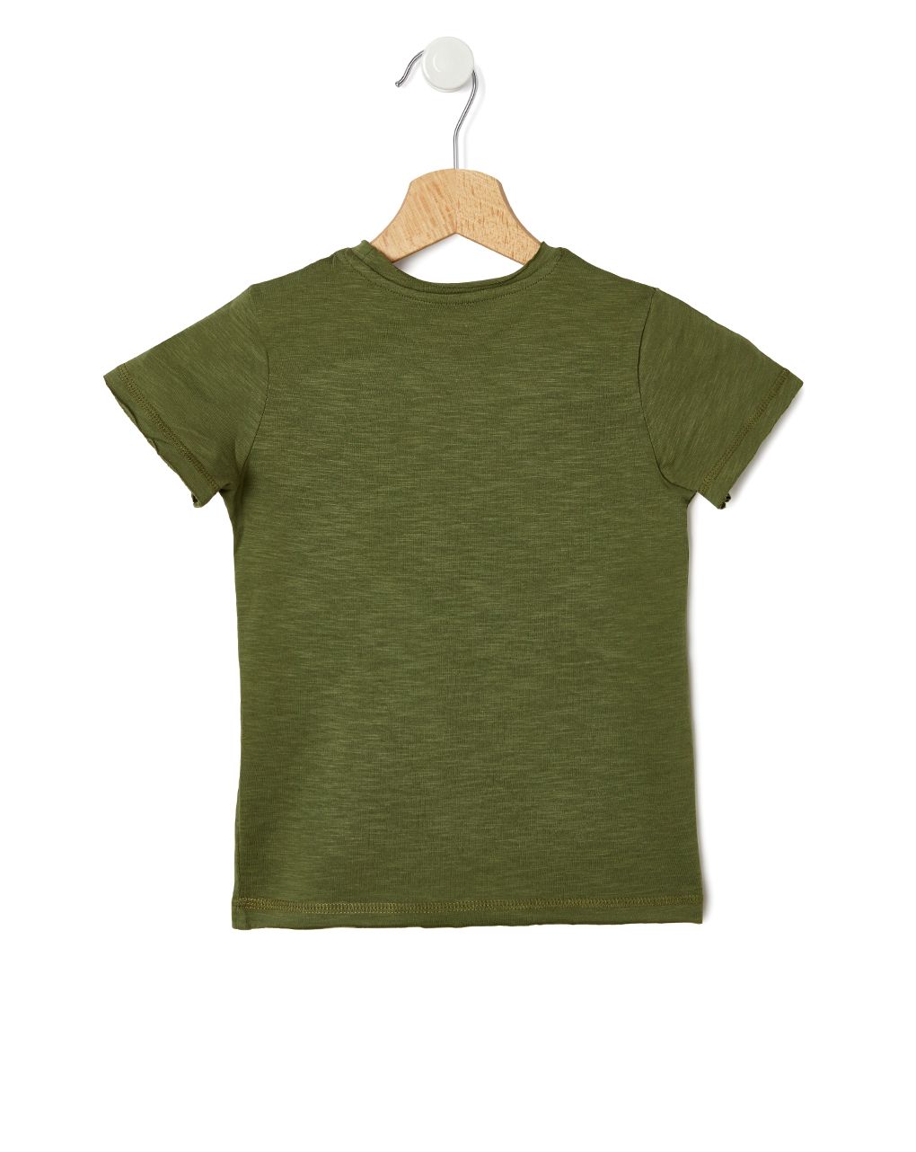 T-shirt χακί με τσέπη για αγόρι - Prénatal