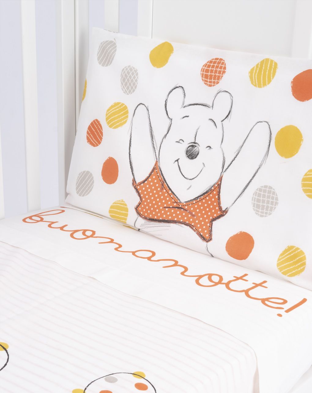 σετ σεντόνια για κούνια winnie the pooh πακέτο x3 unisex - Prénatal