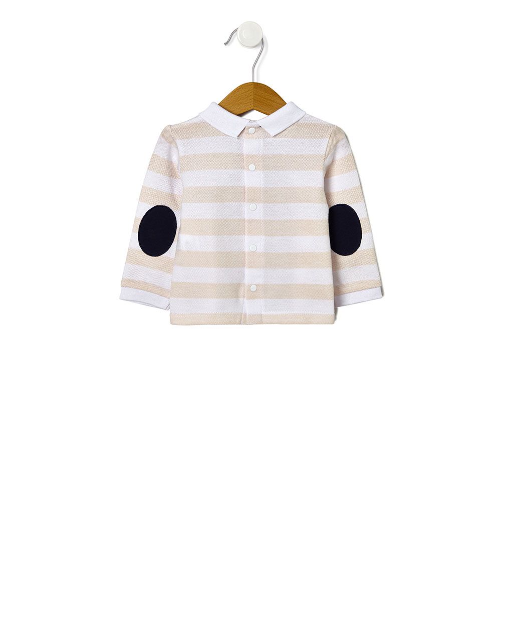 μπλούζα μακρυμάνικη πικέ με στάμπα για αγόρι - Prénatal