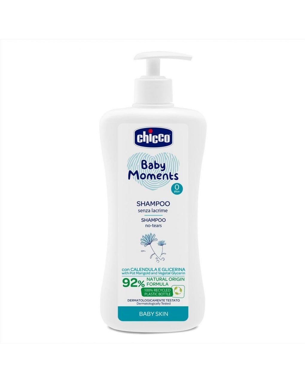 Chicco σαμπουάν new baby moments 500ml l40-10585-00