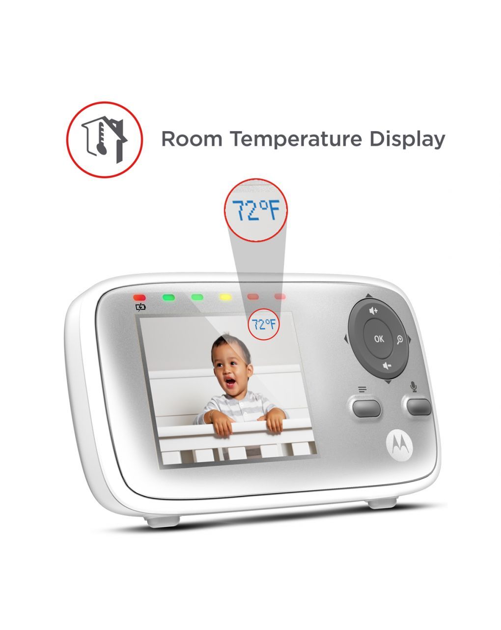 Motorola  ενδοεπικοινωνία με οθόνη 2.8" mbp483 - Motorola