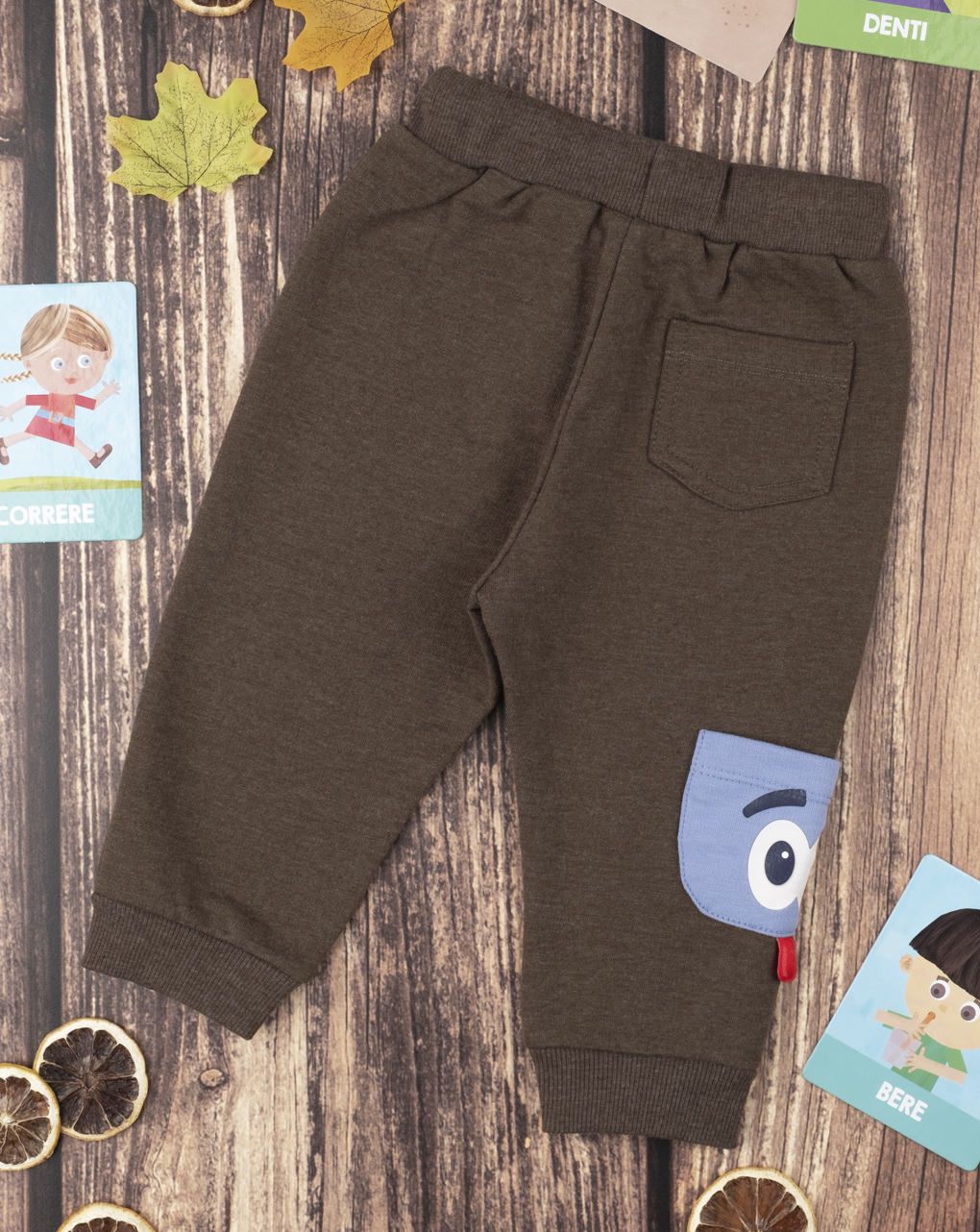 παντελόνι φόρμας με στάμπα πράσινο για αγόρι - Prénatal